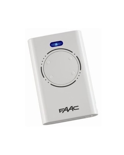 Брелок-передатчик 4-канальный Faac 787008 (белый) в Кемерово Устройства радиоуправления для шлагбаумов и автоматики Pintop.ru