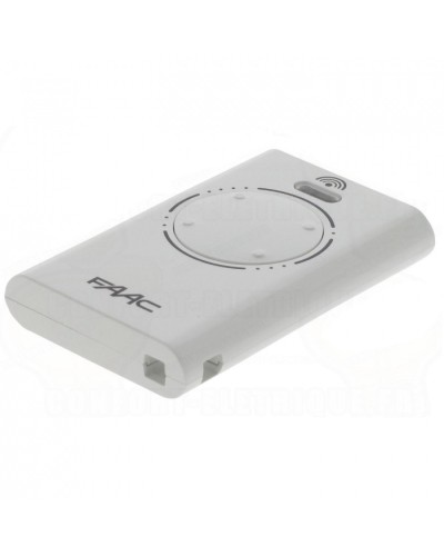 Брелок-передатчик 4-канальный Faac 787010 (белый) в Кемерово Устройства радиоуправления для шлагбаумов и автоматики Pintop.ru