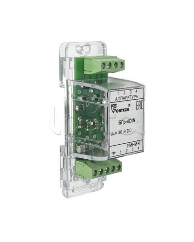 Устройство защиты от импульсных перенапряжений Forteza Блок БГр-4DIN в Кемерово Устройства защиты операционных процессоров (ОПС) Pintop.ru