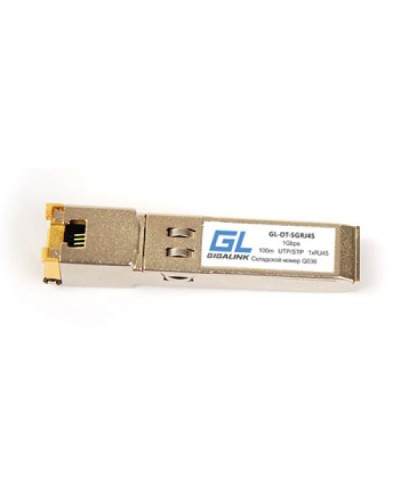 Модуль SFP Gigalink GL-OT-SGRJ45 в Кемерово Модули SFP/XFP/GBIC Pintop.ru