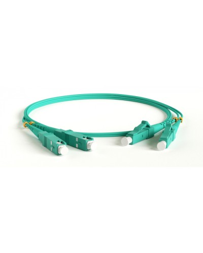 Патч-корд волоконно-оптический Hyperline FC-D2-503-FC/PR-FC/PR-H-5M-LSZH-AQ в Кемерово Патч-корды оптические Pintop.ru