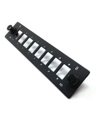 Бокс оптический 19 Hyperline FO-FP-W140H42-8SC/DLC-BK в Кемерово Кросс оптический Pintop.ru