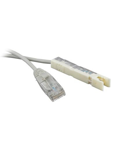 Патч-корд Hyperline PC-110-RJ45-1P-CX-3M-LSZH-GY в Кемерово Патчкорды (медные) Pintop.ru