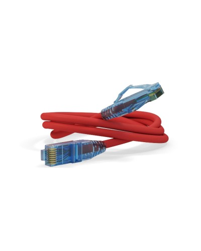 Патч-корд RJ45-RJ45, 4 пары, UTP, кат.6, LSZH (10м) Hyperline PC-LPM-UTP-RJ45-RJ45-C6-10M-LSZH-RD в Кемерово Патчкорды (медные) Pintop.ru