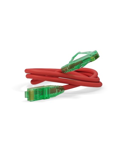 Патч-корд Hyperline PC-LPM-UTP-RJ45-RJ45-C6a-0.5M-LSZH-RD в Кемерово Патчкорды (медные) Pintop.ru