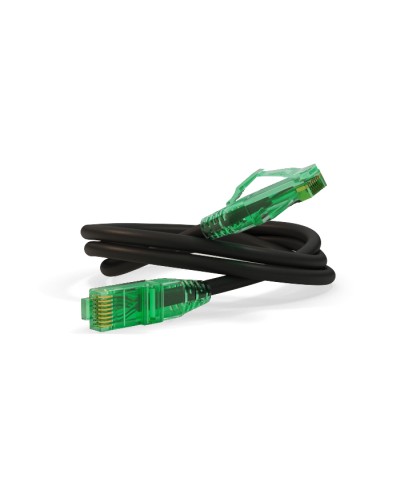 Патч-корд Hyperline PC-LPM-UTP-RJ45-RJ45-C6a-10M-LSZH-BK в Кемерово Патчкорды (медные) Pintop.ru