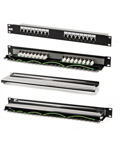 Патч-панель Hyperline PP3-19-16-8P8C-C5E-110D в Кемерово Патч панель Pintop.ru