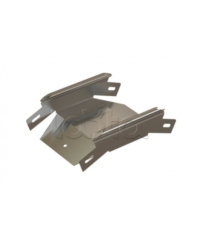 Угол 45° вертикальный наружный Hyperline RST-VEA45-500-100-0,8-SZ в Кемерово Аксессуары для лотков Pintop.ru