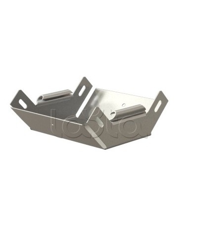 Угол 90° вертикальный внутренний Hyperline RST-VIA90-400-100-0,8-SZ в Кемерово Аксессуары для лотков Pintop.ru