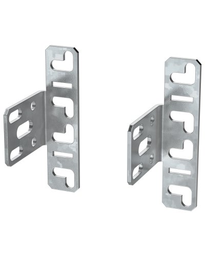 FORMAT Кронштейн профиля монтажного 50х25 тип 1 (2шт/упак) IEK (FO-00-BPRM-1) в Кемерово Аксессуары для стоек и шкафов Pintop.ru