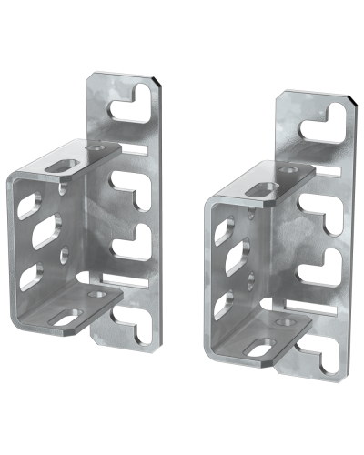 FORMAT Кронштейн профиля монтажного 50х25 тип 2 (2шт/упак) IEK (FO-00-BPRM-2) в Кемерово Аксессуары для стоек и шкафов Pintop.ru