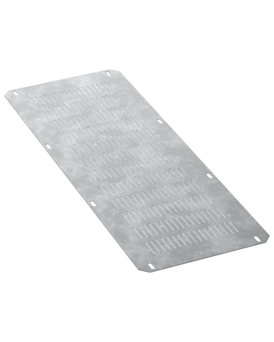 FORMAT Фланец основания вентилируемый в шкаф 400х800мм IEK (FO-00-FBV-040-080) в Кемерово Аксессуары для стоек и шкафов Pintop.ru