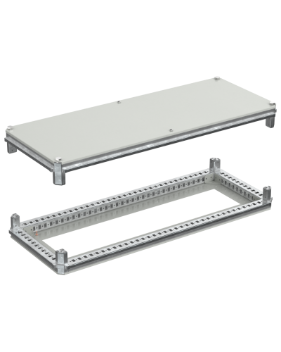 FORMAT Крыша и основание (под фланец) 400х1000мм IEK (FO-00-KOF-040-100) в Кемерово Аксессуары для стоек и шкафов Pintop.ru