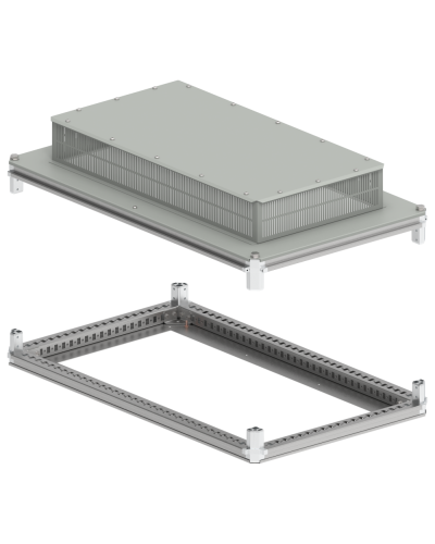 FORMAT Крыша и основание (под фланец) 600х1000мм IP31 IEK (FO-00-KOF-060-100-31) в Кемерово Аксессуары для стоек и шкафов Pintop.ru