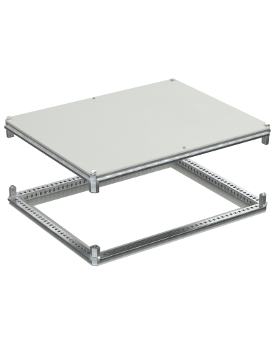 FORMAT Крыша и основание (под фланец) 800х1000мм IEK (FO-00-KOF-080-100) в Кемерово Аксессуары для стоек и шкафов Pintop.ru