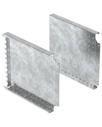 FORMAT Панель монтажная боковая перфорированная 300х400мм (2шт/упак) IEK (FO-00-MPSP-030-040) в Кемерово Аксессуары для стоек и шкафов Pintop.ru