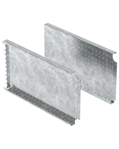 FORMAT Панель монтажная боковая перфорированная 300х600мм (2шт/упак) IEK (FO-00-MPSP-030-060) в Кемерово Аксессуары для стоек и шкафов Pintop.ru