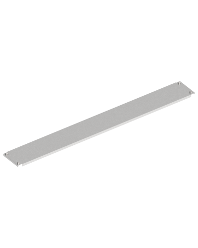 FORMAT Заглушка панели нижней наборной 100мм в шкаф шириной 1000мм IEK (FO-00-PLTP-010-100) в Кемерово Аксессуары для стоек и шкафов Pintop.ru