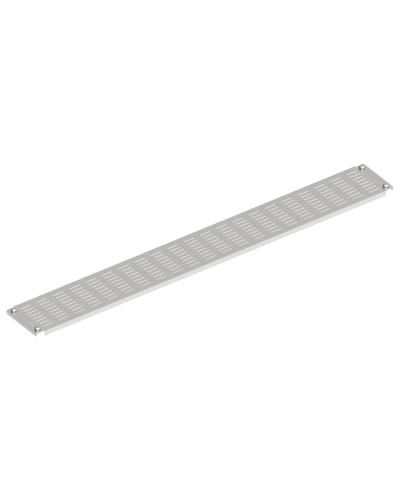 FORMAT Заглушка панели нижней наборной вентилируемой 100мм шкаф шириной 1000мм IEK (FO-00-PLTV-010-100) в Кемерово Аксессуары для стоек и шкафов Pintop.ru