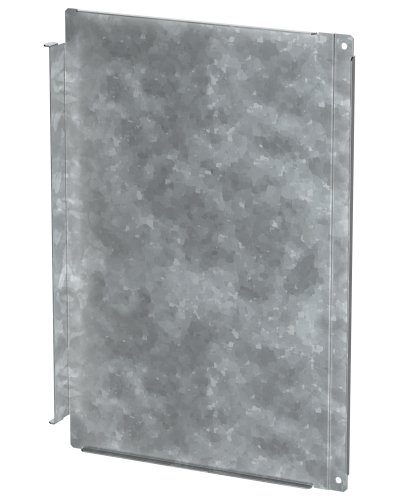 FORMAT Перегородка аппаратного отсека боковая вертикальная сплошная высота 500мм IEK (FO-00-PVHC-050) в Кемерово Аксессуары для стоек и шкафов Pintop.ru