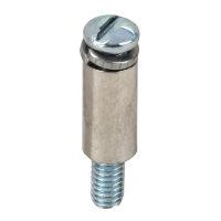 Винт + втулка под стационарную перемычку для колодки клеммной CTS 2,5/4мм2 IEK (YCT10-00-K03-002-SS)