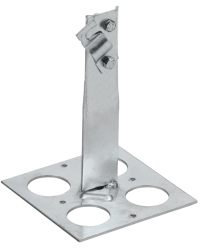 Держатель проводника круглого 6-10мм винтовой IEK (ZDP85-11-6-16-150) в Кемерово Крепеж Pintop.ru