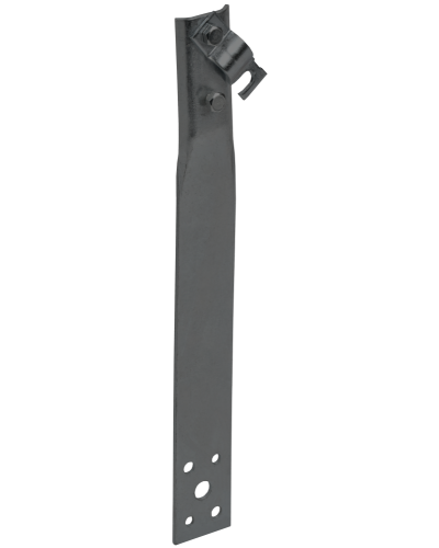 Держатель проводника круглого 6-10мм винтовой прямой h=60мм оцинкованная сталь TD IEK (ZDP86-13-1-16-60) в Кемерово Крепеж Pintop.ru