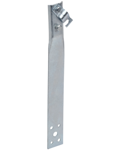 Держатель проводника круглого 6-10мм винтовой прямой h=150мм оцинкованная сталь HDZ IEK (ZDP86-14-1-16-150) в Кемерово Крепеж Pintop.ru