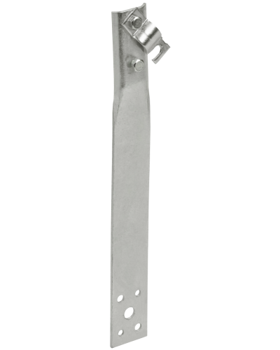 Держатель проводника круглого 6-10мм винтовой прямой h=150мм нержавеющая сталь IEK (ZDP86-20-1-16-150) в Кемерово Крепеж Pintop.ru