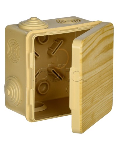 Коробка расп. КМ 80х80х50мм о/к IP54 7 вв. сосна IEK (UKO31-080-080-050-K34-54) в Кемерово Распределительные коробки Pintop.ru