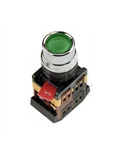 Кнопка ABLF-22 зеленый d22мм неон/240В 1з+1р IEK BBT10-ABLF-K06 в Кемерово Кнопки выхода Pintop.ru