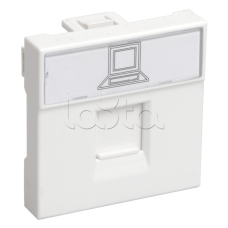 Розетка информационная РКИ-20-00-П RJ-45 UTP кат. 5e IEK CKK-40D-RI2-K01