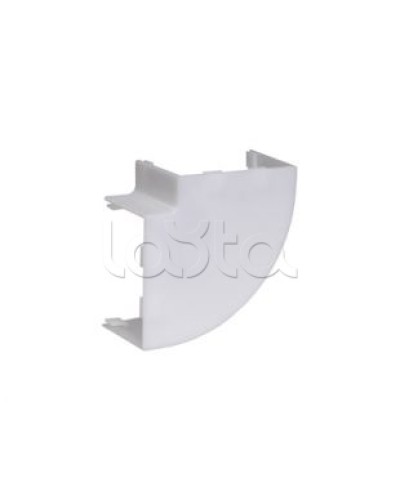 Поворот на 90 гр. КМП 40x25 ЭЛЕКОР IEK CKMP10D-P-040-025-K01 в Кемерово Аксессуары для кабель-канала Pintop.ru