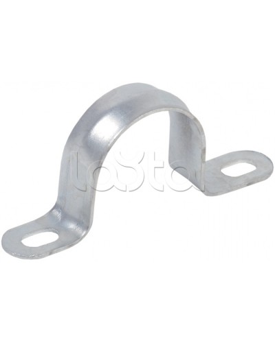 Скоба двухлапковая d31-32 IEK CMAT11-31-100 в Кемерово Держатели, клипсы, скобы Pintop.ru