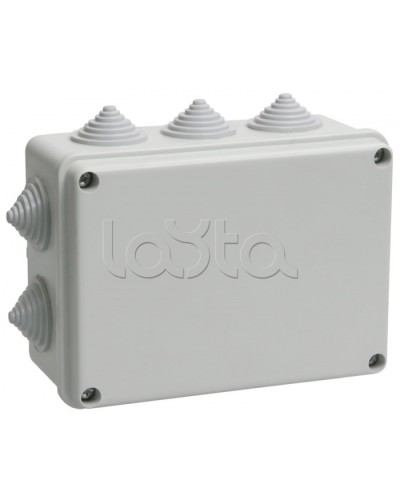 Коробка КМ41242 распаячная для о/п (RAL7035, 10 гермовводов) IEK UKO10-150-110-070-K41-55 в Кемерово Распределительные коробки Pintop.ru