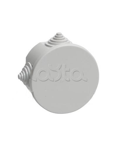 Коробка распаячная для открытой проводки (4 ввода) с повышенной степенью защиты d75x40 IEK КМ41237 (UKO11-075-040-000-K41-44) в Кемерово Распределительные коробки Pintop.ru