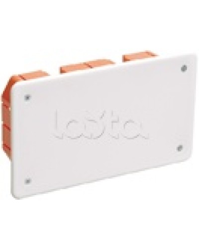 Коробка КМ41006 распаячная для твердых стен (с саморезами, с крышкой) IEK UKT11-172-096-045 в Кемерово Распределительные коробки Pintop.ru