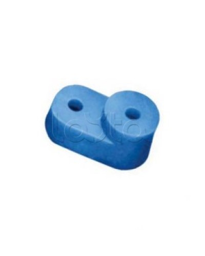 Угловой изолятор для «0» шины синий IEK YIS32 в Кемерово Клеммные колодки Pintop.ru