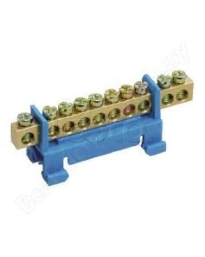 Шина нулевая с DIN-изолятором типа «Стойка» ШНИ-6х9-14-С-С IEK YNN10-69-14P-K07 в Кемерово Клеммные колодки Pintop.ru