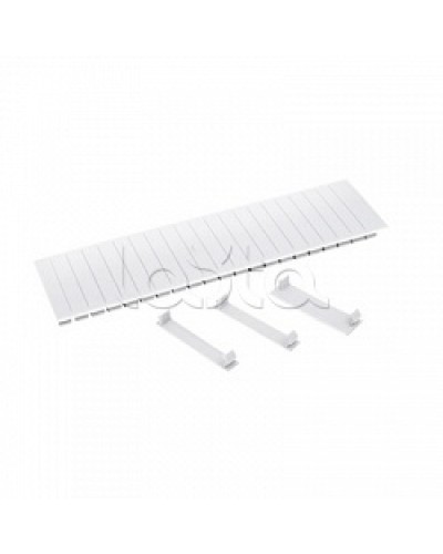 Заглушка 12 модулей белая IEK YZM10-12-K01 в Кемерово Аксессуары для кабель-канала Pintop.ru