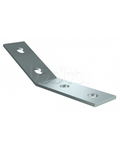 Уголок крепежный наклонный 30град для STRUT-профиля HDZ IEK (CLM50D-UNS-030-40-HDZ) в Кемерово Аксессуары для лотков Pintop.ru