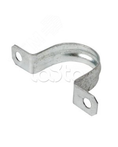 Скоба металл.двухлапковая d38-40мм IEK (CMAT11-38-100) в Кемерово Держатели, клипсы, скобы Pintop.ru