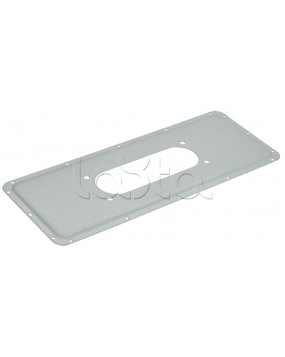 TITAN Фланец кабельный 345х120 с отверстием IEK (TI-00D-FL-345-120) в Кемерово Аксессуары для стоек и шкафов Pintop.ru