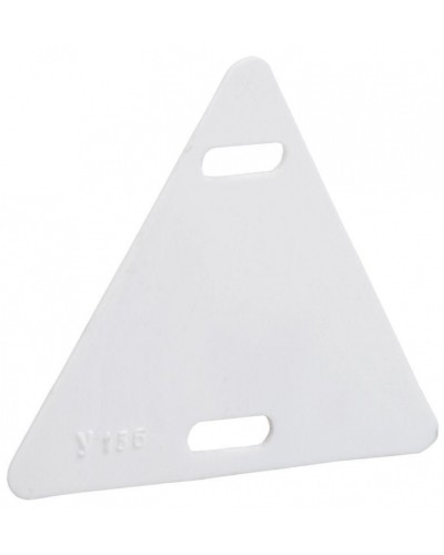 Бирка кабельная У-136 (треугольник 55х55х55мм) IEK UZMA-BIK-Y136-T в Кемерово Аксессуары для кабель-канала Pintop.ru