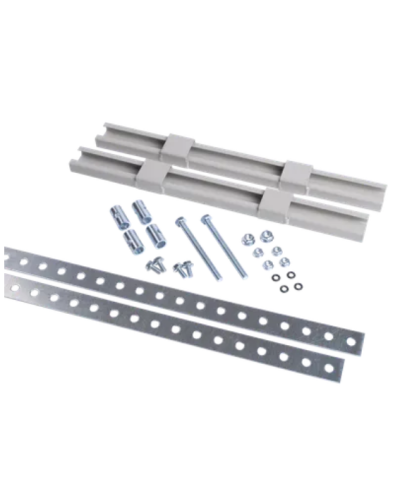 Комплект крепления металлокорпуса к столбу монтажной полосой IEK (YKK-0-125) в Кемерово Крепежные изделия Pintop.ru