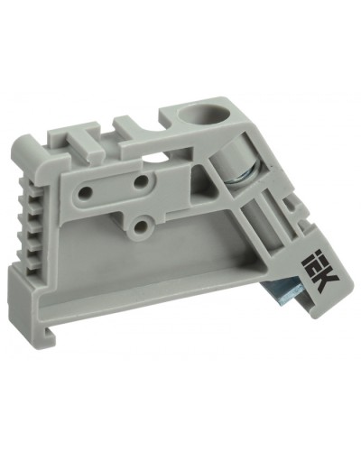 Ограничитель на DIN-рейку (пластик) IEK YXD12 в Кемерово Крепежные изделия Pintop.ru