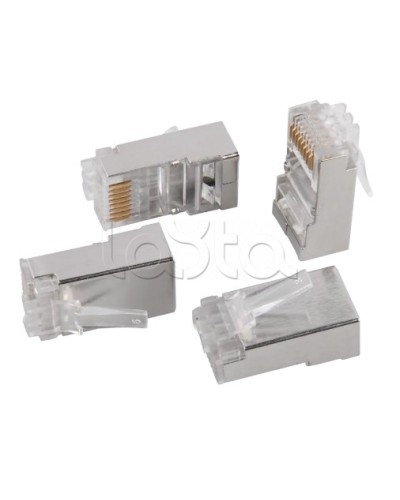Разъём RJ-45 FTP для кабеля SOLID кат.6 ITK CS3-1C6FS в Кемерово Коннекторы и разъемы Pintop.ru