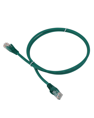 Патч-корд LANMASTER LSZH UTP кат.5e, 0.3 м, зеленый LANMASTER LAN-PC45/U5E-0.3-GN в Кемерово Патчкорды (медные) Pintop.ru