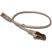 Патч-корд RJ45 - RJ45, 4 пары, FTP, категория 6, 3 м, серый LANMASTER LAN6-S45-45-3.0-GY