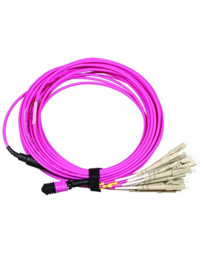 Сборка кабельная LANMASTER (LAN-12M-12LC/OM4-3.0) в Кемерово Коннекторы Pintop.ru